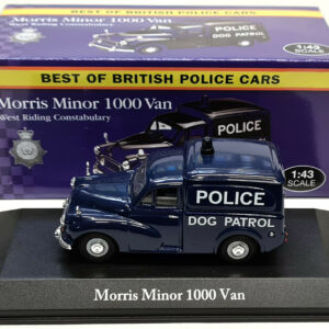 Morris Minor 1000 Police Van Blue Atlas Editions
