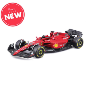 2022 Ferrari F1-75 #16 Charles Leclerc by Bburago Diecast Model Car