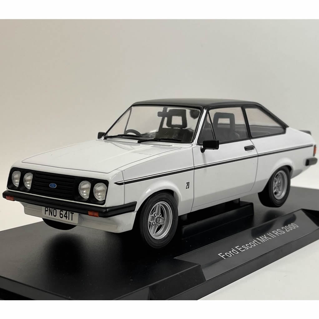 1977 Ford Escort Mk2 RS2000 in White by MCG 1977 Ford Escort Mk2 RS2000 in White by MCG #18248