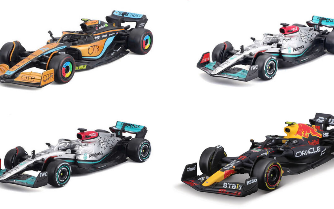 Just Arrived – The Bburago 2022 F1 Collection Pt. 1
