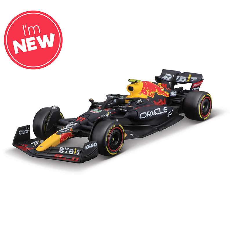 NEW 2022 Oracle Red Bull RB18 F1 #11 Sergio Perez 143 by Bburago #B18-38061P Diecast Model Car (1) NEW 2022 Oracle Red Bull RB18 F1 #11 Sergio Perez 1:43 by Bburago #B18-38061P Diecast Model Car