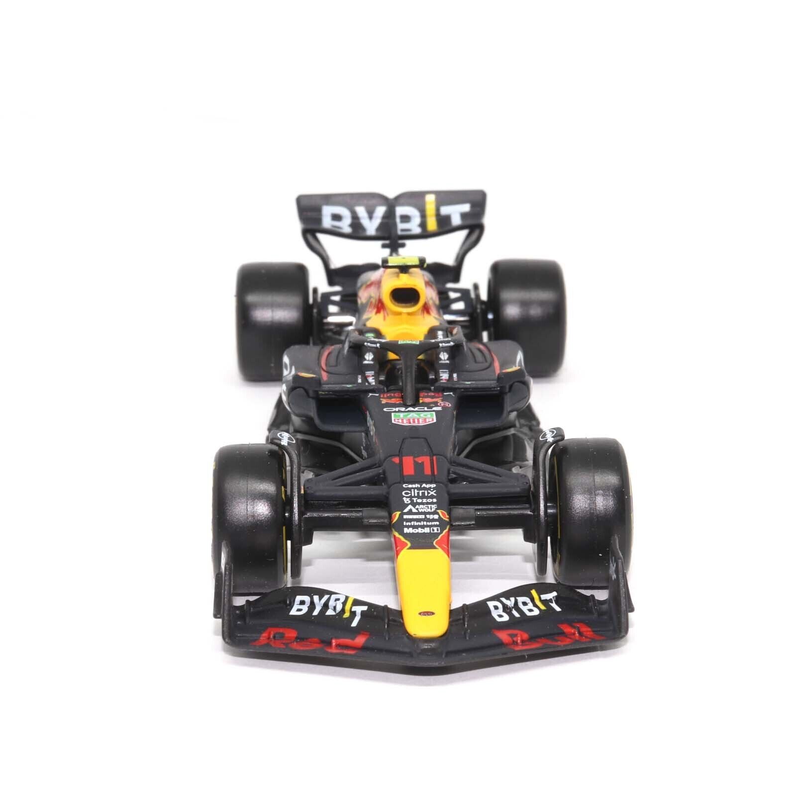 NEW 2022 Oracle Red Bull RB18 F1 #11 Sergio Perez 143 by Bburago #B18-38061P Diecast Model Car (3) NEW 2022 Oracle Red Bull RB18 F1 #11 Sergio Perez 1:43 by Bburago #B18-38061P Diecast Model Car