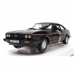 Ford Capri 2.8i by Burago 1/24 Diecast Model Car Black